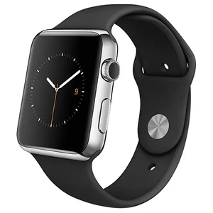 Смарт-годинник Apple Watch 42mm Black Sport Band - Фото 3