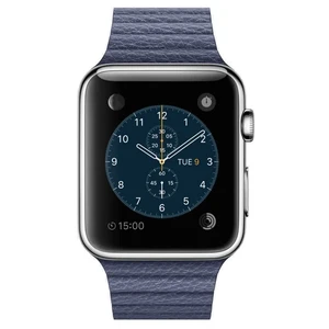 Смарт-годинник Apple Watch 42mm Bright Blue Leather Loop - Фото 4