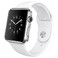 Смарт-часы Apple Watch 42mm White Sport Band - Фото 5