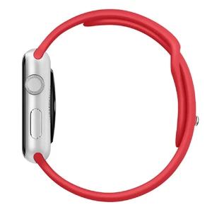 Ремешок Apple Ultra 49mm | 45mm | 44mm | 42mm (PRODUCT) RED Sport Band S | M&M | L (MLDJ2 | MQXE2) для Apple Watch - Фото 5