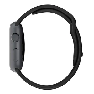 Ремешок Apple Ultra 49mm | 45mm | 44mm | 42mm Black Sport Band with Space Black Steel Pin S | M&M | L (MJ4N2) для Apple Watch - Фото 5