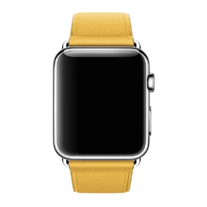 Ремешок Apple Ultra 49mm | 45mm | 44mm | 42mm Marigold Classic Buckle (MMH72) для Apple Watch - Фото 4
