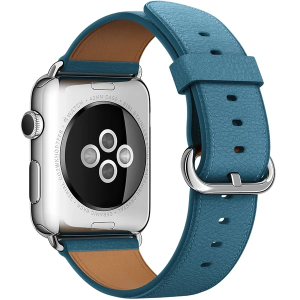 Ремінець Apple Ultra 49mm | 45mm | 44mm | 42mm Marine Blue Classic Buckle (MMHA2) для Apple Watch у Рівному