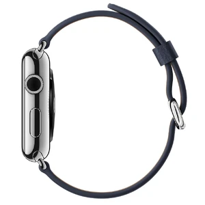 Ремешок Apple Ultra 49mm | 45mm | 44mm | 42mm Midnight Blue Classic Buckle (MMAJ2) для Apple Watch - Фото 2