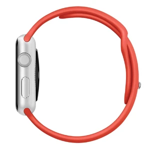 Ремешок Apple Ultra 49mm | 45mm | 44mm | 42mm Orange Sport Band S | M&M | L (MLDK2) для Apple Watch - Фото 5