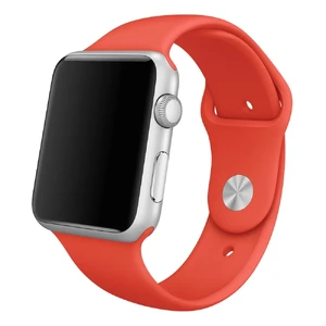 Ремешок Apple Ultra 49mm | 45mm | 44mm | 42mm Orange Sport Band S | M&M | L (MLDK2) для Apple Watch MLDK2 - Фото 1