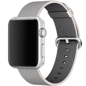 Ремешок Apple Ultra 49mm | 45mm | 44mm | 42mm Pearl Woven Nylon (MMA72) для Apple Watch MMA72 - Фото 1
