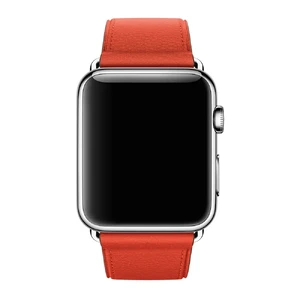 Ремешок Apple Ultra 49mm | 45mm | 44mm | 42mm Red Classic Buckle (MMAN2) для Apple Watch - Фото 4