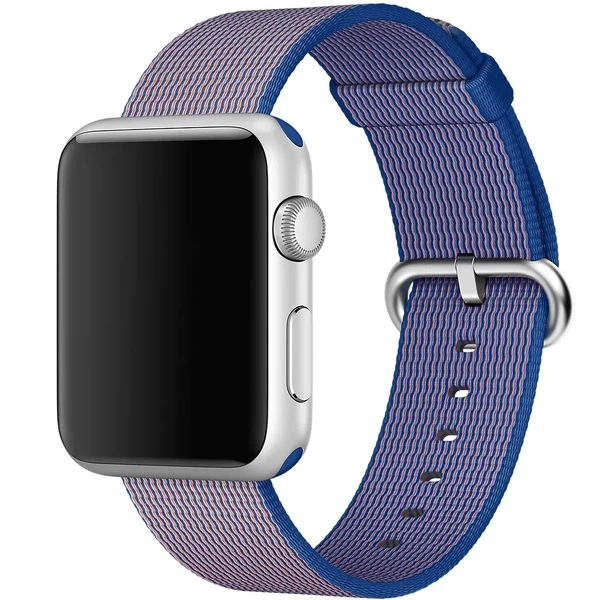 Ремінець Apple Ultra 49mm | 45mm | 44mm | 42mm Royal Blue Woven Nylon (MMA12) для Apple Watch у Луцьку