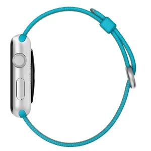 Ремешок Apple Ultra 49mm | 45mm | 44mm | 42mm Scuba Blue Woven Nylon (MM9X2) для Apple Watch - Фото 4