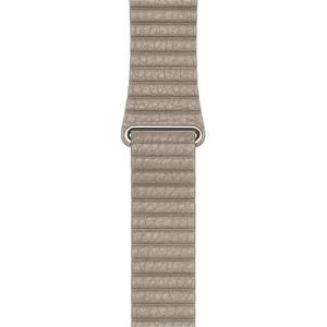 Ремешок Apple Leather Loop Stone Large (MJ4Y2 | MTHD2) для Apple Watch Ultra 49mm | 45mm | 44mm | 42mm - Фото 5