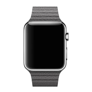 Ремінець Apple Leather Loop Storm Gray Medium (MMAQ2) для Apple Watch Ultra 49mm | 45mm | 44mm | 42mm - Фото 4