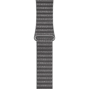 Ремінець Apple Leather Loop Storm Gray Medium (MMAQ2) для Apple Watch Ultra 49mm | 45mm | 44mm | 42mm - Фото 5