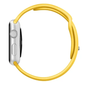 Ремінець Apple Ultra 49mm | 45mm | 44mm | 42mm Yellow Sport Band S | M & M | L (MM992) для Apple Watch - Фото 5