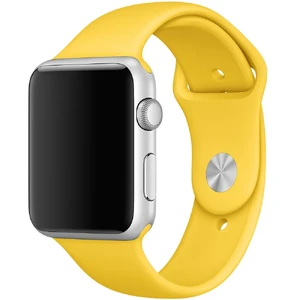 Ремінець Apple Ultra 49mm | 45mm | 44mm | 42mm Yellow Sport Band S | M & M | L (MM992) для Apple Watch MM992 - Фото 1