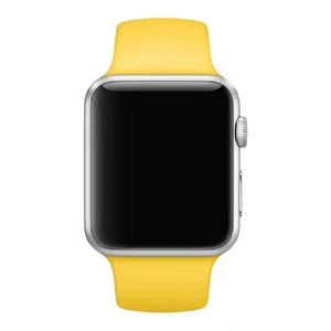 Ремінець Apple Ultra 49mm | 45mm | 44mm | 42mm Yellow Sport Band S | M & M | L (MM992) для Apple Watch - Фото 2