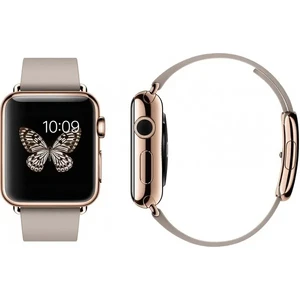 Смарт-годинник Apple Watch Edition 38mm 18-Karat Rose Gold Modern Buckle Rose Gray - Фото 4