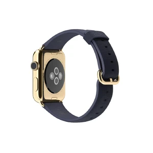 Смарт-годинник Apple Watch Edition 42mm 18-Karat Yellow Gold Midnight Blue Classic Buckle - Фото 2