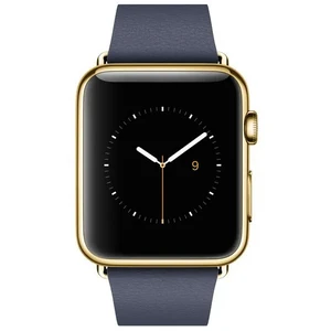 Смарт-годинник Apple Watch Edition 42mm 18-Karat Yellow Gold Midnight Blue Classic Buckle - Фото 3