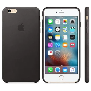 Кожаный чехол Apple Leather Case Black (MKXF2) для iPhone 6s Plus - Фото 3