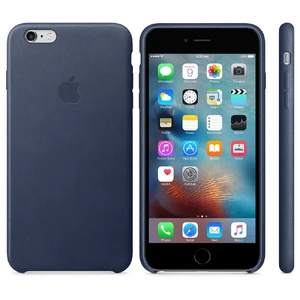 Шкіряний чохол Apple Leather Case Midnight Blue (MKXD2) для iPhone 6s Plus - Фото 4