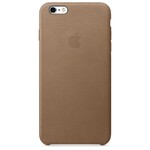 Кожаный чехол Apple Leather Case Brown (MKX92) для iPhone 6s Plus