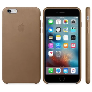 Кожаный чехол Apple Leather Case Brown (MKX92) для iPhone 6s Plus - Фото 4