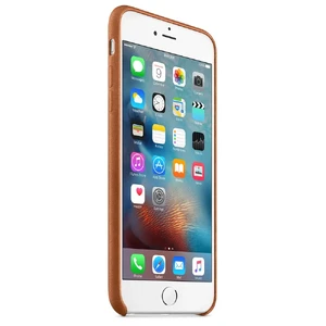Кожаный чехол Apple Leather Case Saddle Brown (MKXC2) для iPhone 6 Plus | 6s Plus - Фото 6