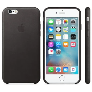 Шкіряний чохол iLoungeMax Apple Leather Case Black для iPhone 6s | 6 OEM - Фото 2