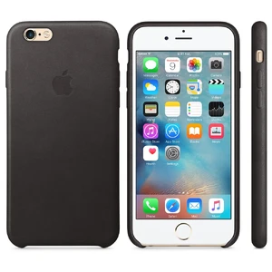 Шкіряний чохол iLoungeMax Apple Leather Case Black для iPhone 6s | 6 OEM - Фото 3