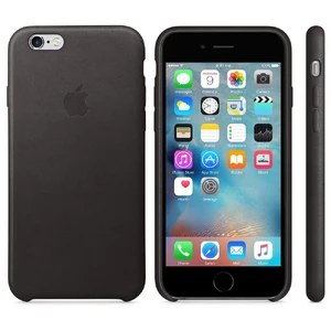 Шкіряний чохол iLoungeMax Apple Leather Case Black для iPhone 6s | 6 OEM - Фото 4