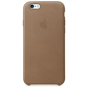 Шкіряний чохол Apple Leather Case Brown (MKXR2) для iPhone 6s MKXR2 - Фото 1