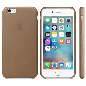 Шкіряний чохол Apple Leather Case Brown (MKXR2) для iPhone 6s - Фото 2