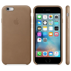 Шкіряний чохол Apple Leather Case Brown (MKXR2) для iPhone 6s - Фото 4