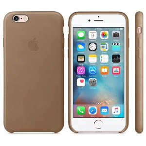 Шкіряний чохол Apple Leather Case Brown (MKXR2) для iPhone 6s - Фото 5