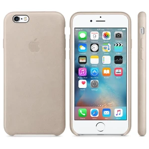 Шкіряний чохол Apple Leather Case Rose Gray (MKXV2) для iPhone 6s - Фото 2