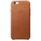 Кожаный чехол Apple Leather Case Saddle Brown (MKXT2) для iPhone 6s MKXT2 - Фото 1