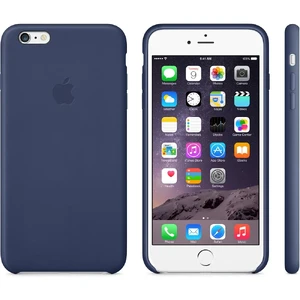 Шкіряний чохол Apple Leather Case Midnight Blue (MGQV2) для iPhone 6 Plus | 6s Plus - Фото 7