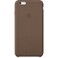 Шкіряний чохол Apple Leather Case Olive Brown (MGQR2) для iPhone 6 Plus | 6s Plus MGQR2 - Фото 1