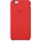 Кожаный чехол Apple Leather Case (PRODUCT) Red (MGQY2) для iPhone 6 Plus | 6s Plus MGQY2 - Фото 1