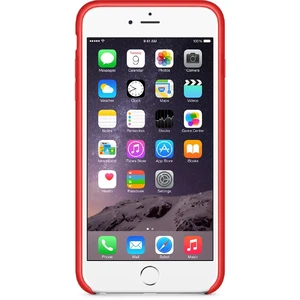 Кожаный чехол Apple Leather Case (PRODUCT) Red (MGQY2) для iPhone 6 Plus | 6s Plus - Фото 2
