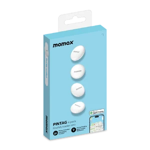 Трекер PinTag Find My Tracker White (4pack) для поиска вещей, ключей, сумок, кошельков - Фото 4