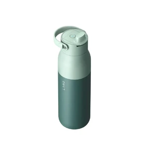 Умная бутылка для воды с УФ очисткой LARQ Bottle PureVis 2 Eucalyptus Green 1000 мл - Фото 3