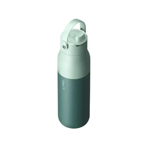 Умная бутылка для воды с УФ очисткой LARQ Bottle PureVis 2 Eucalyptus Green 1000 мл - Фото 5
