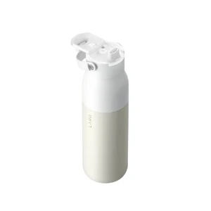 Умная бутылка для воды с УФ очисткой LARQ Bottle PureVis 2 Granite White 1000 мл - Фото 4
