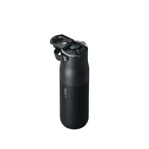 Умная бутылка для воды с УФ очисткой LARQ Bottle PureVis 2 Obsidian Black 680 мл - Фото 4