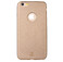 Ультратонкий кожаный чехол Baseus Thin Case 1mm Gold для iPhone 6 Plus/6s Plus  - Фото 1