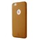 Ультратонкий кожаный чехол Baseus Thin Case 1mm Yellow для iPhone 6 Plus | 6s Plus - Фото 2