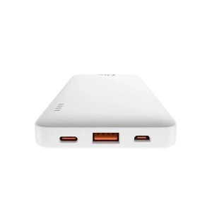 Повербанк с быстрой зарядкой Baseus Airpow Power Bank 20W, PD/QC, 10000 mAh (White) - Фото 4
