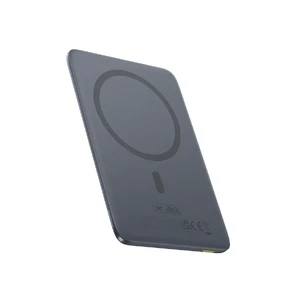 Портативное зарядное устройство Baseus PicoGo Ultra-Slim Magnetic Power Bank 5000mAh Grey - Фото 2